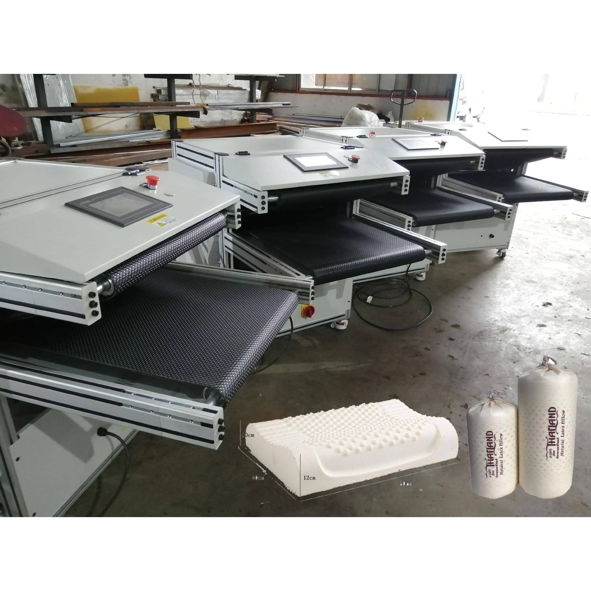 厂家供应枕头包装机自动卷包机羽绒化纤枕芯打卷机毛毯卷装