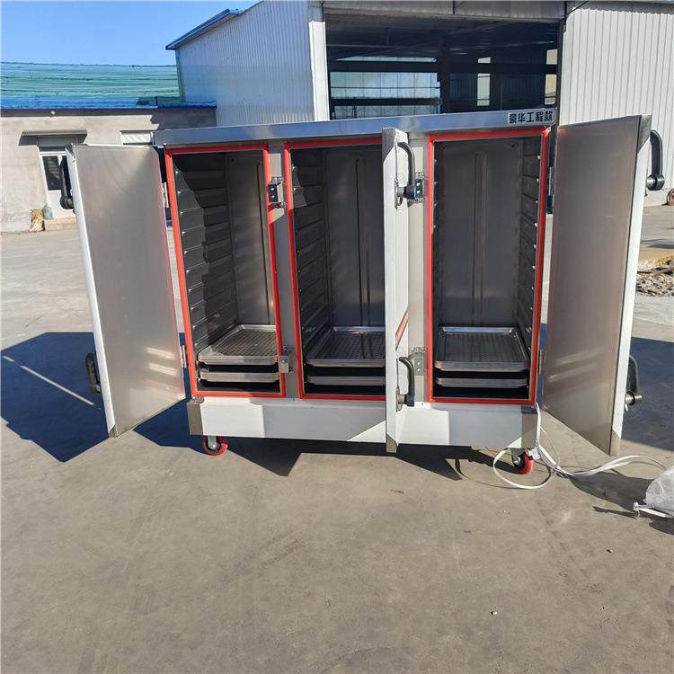 生产不锈钢蒸馒头蒸包子双门双控经济型蒸箱24盘36盘