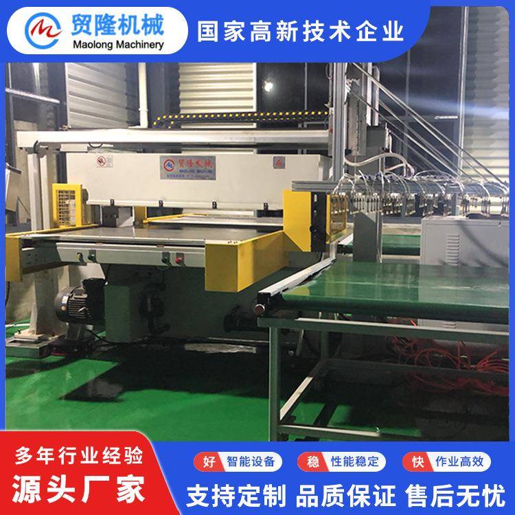 机械珍珠棉吸塑包装裁切机精密四柱机械手自动送料裁断机