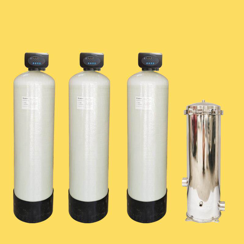 电渗析工程水净化降浊度除胶质颗粒去氯嗅味全自动砂碳锰砂过滤器
