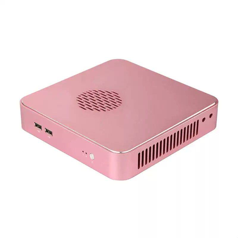 联达L37S全铝迷你机箱台式HTPC电脑主机箱家用办公mini-itx小机箱