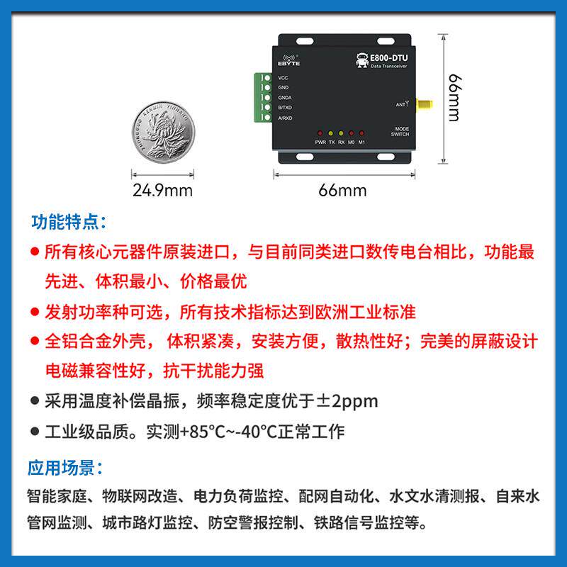 亿佰特LoRa网关433模块数RF模块/射频模块