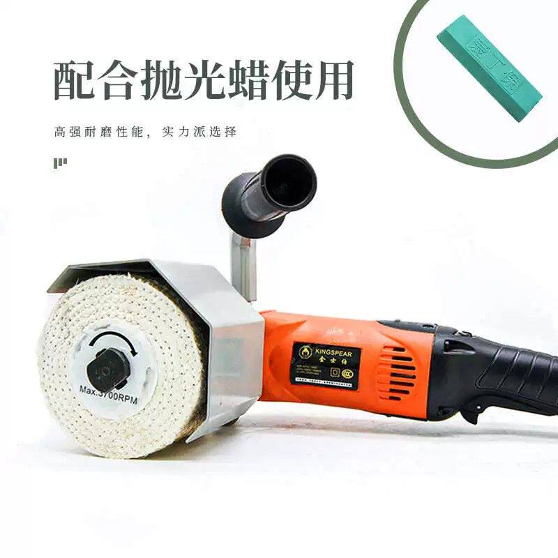 麻轮抛光轮拉丝机专用布麻轮 金属不锈钢镜面拉丝轮120X100麻布轮