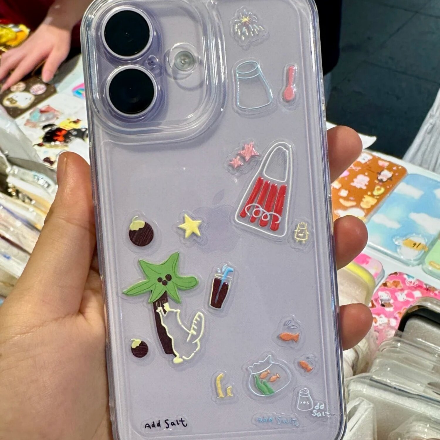 iPhone17高颜值DIY手机壳贴纸