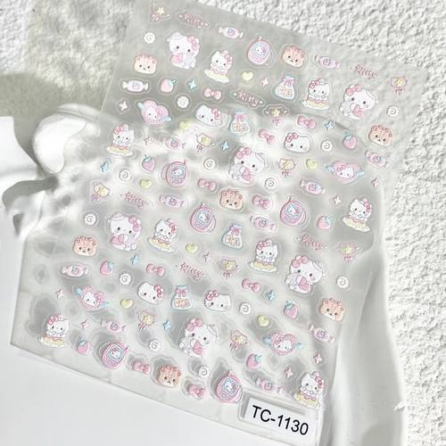 可爱卡通线条小狗diy贴纸