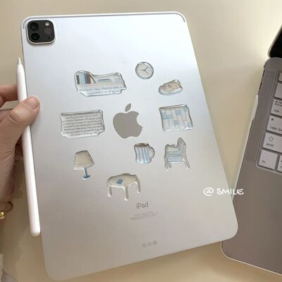 小红书ins可爱台灯diy果冻贴纸