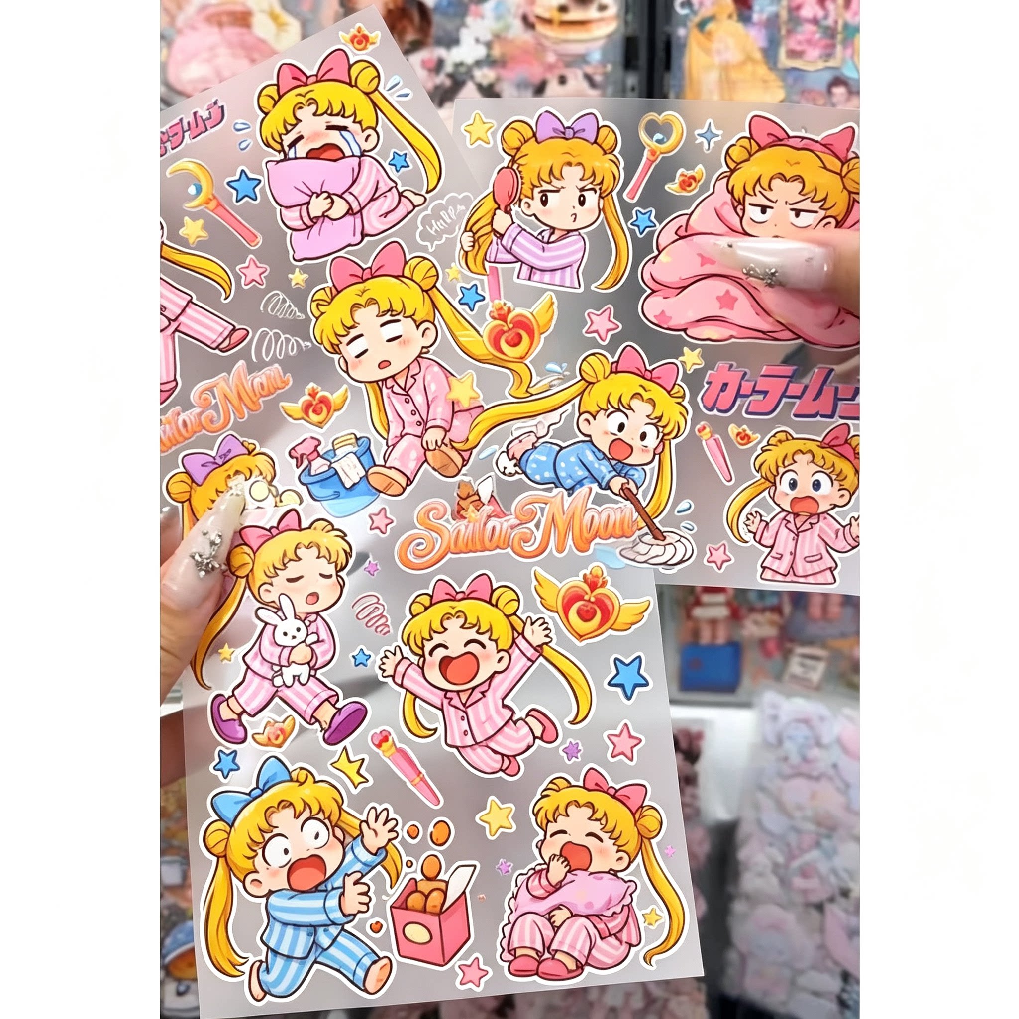 可爱美少女战士装饰手账