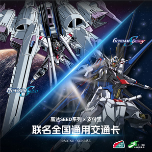 支付宝 x 高达 联名全国通用交通卡 SEED系列