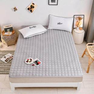 床垫软垫榻榻米薄款床垫子租房专用双人防滑床褥子垫被家用可水洗