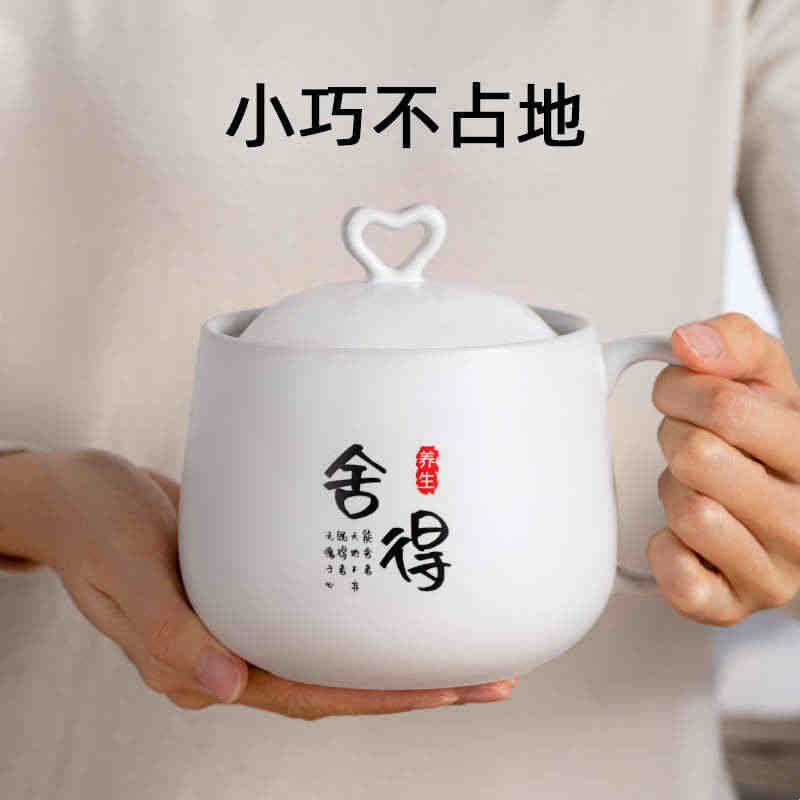 养生杯便携砂锅小型一人食神器全自动办公室电炖杯迷你陶瓷养生壶图片