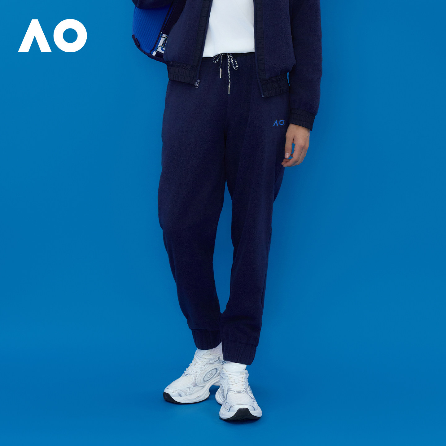 AO澳网秋冬新款百搭摇粒绒运动长裤男束脚休闲裤卫裤男宽网球服,运动服/休闲服装,运动长裤,淘宝优惠券,粉丝福利购,淘宝优惠卷