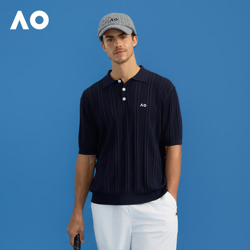 AO澳网网球短袖polo衫夏装新款