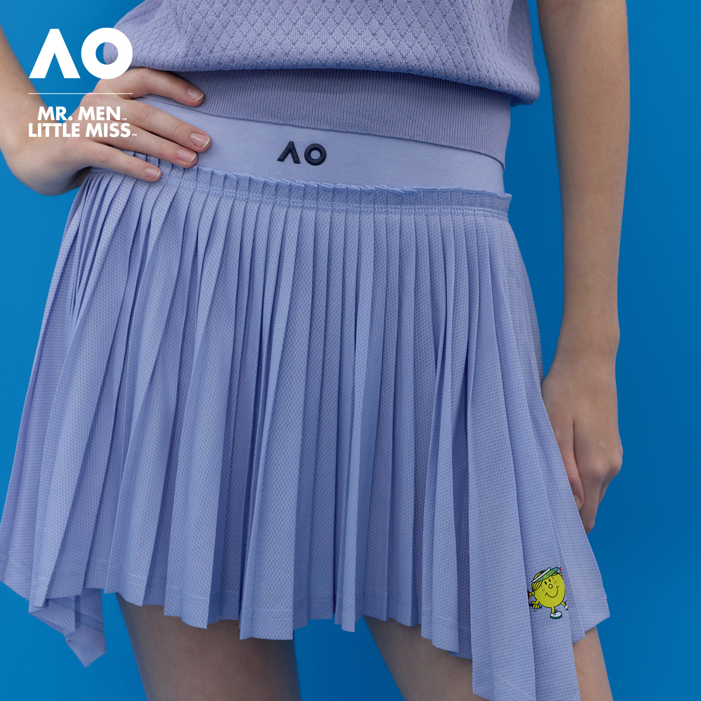 AO澳网MMLM联名26年新款不规则网眼半裙运动半身裙网球裙防走光,运动服/休闲服装,运动半身裙,淘宝优惠券,粉丝福利购,淘宝优惠卷