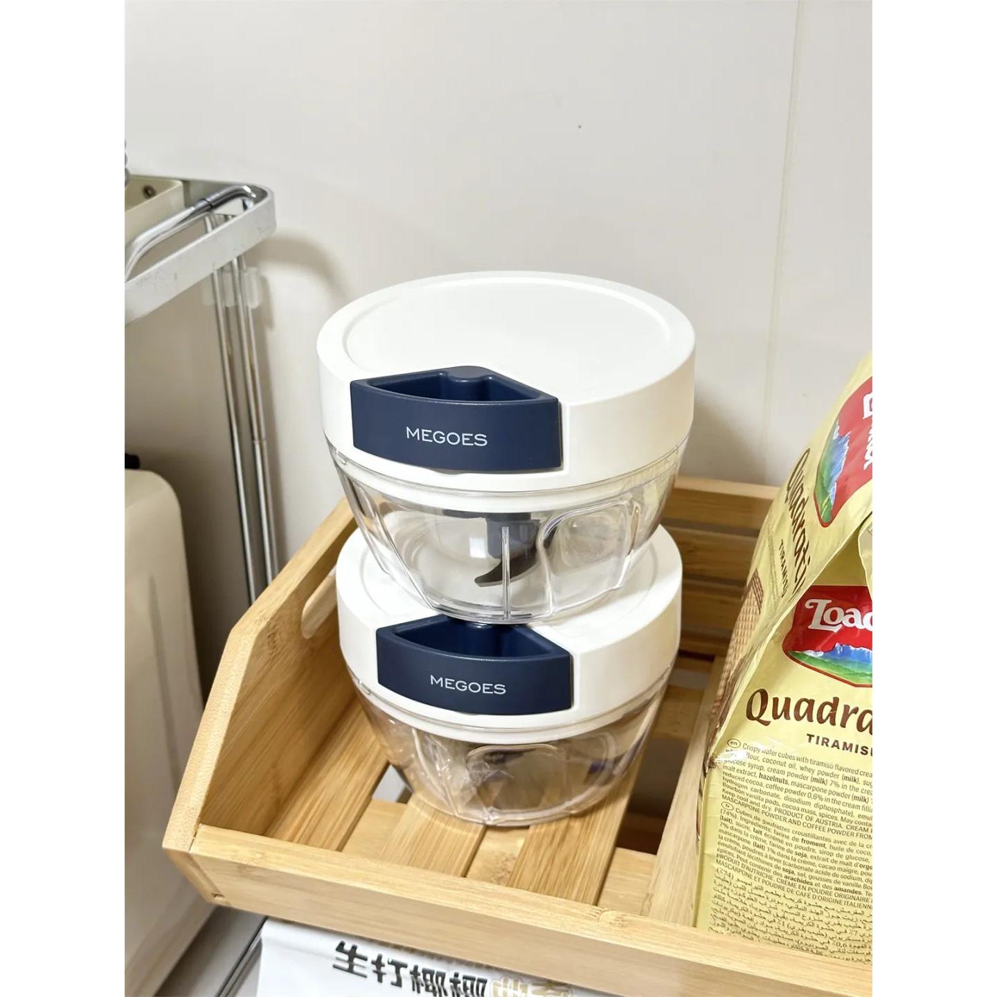 出口订单!厨房准备!手动大蒜压榨机，蔬菜和水果肉馅混合研磨机