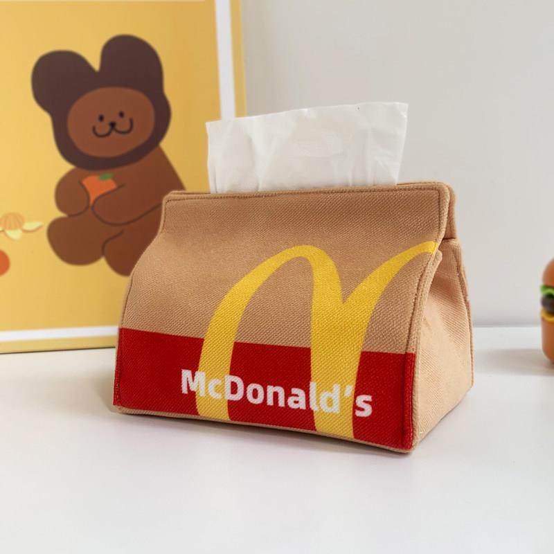 麦当当纸巾袋卡通布艺抽纸盒收纳盒家居餐桌卧室办公创意纸巾盒,收纳整理,纸巾盒,淘宝优惠券,粉丝福利购,淘宝优惠卷