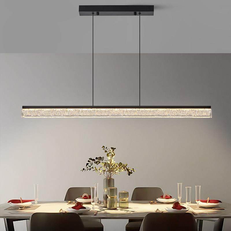 意式极简一字饭厅吊灯轻奢高级感现代简约吧台餐桌岛台升降长条灯,家装灯饰光源,餐厅吊灯,淘宝优惠券,粉丝福利购,淘宝优惠卷