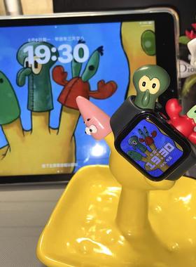 海绵宝宝系列创意手指套钥匙玄关置物架入户戒指首饰收纳摆件礼品