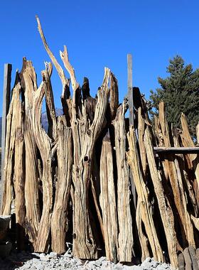 采购产品家用枯木装饰品，风化的树干装饰，庭院枯木树杆，商店实