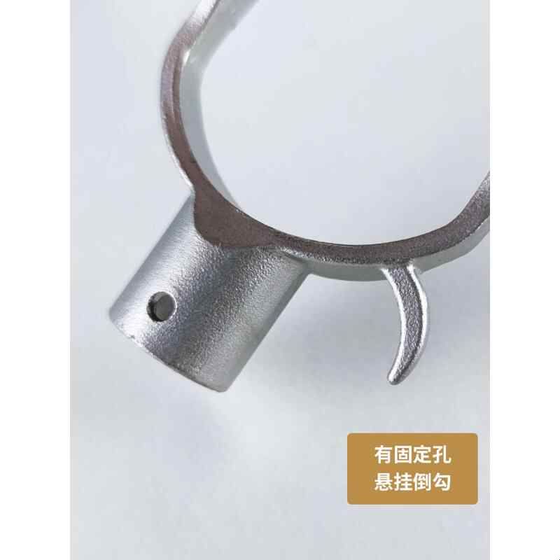 晾衣叉头金属不锈钢一体丫叉头加厚晾衣杆伸缩衣架撑挑衣撑衣杆头图片