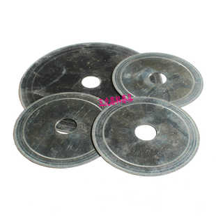 金刚石斜牙片金刚石超薄锯片石材玉石水晶玛瑙开缝切割片110*0.3