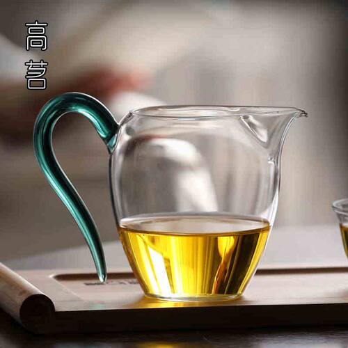 玻璃公道杯茶滤一体小青柑专用泡茶壶茶漏过滤分茶器高档加厚