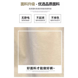 高腰外穿休闲阔腿小个子运动三分裤 蓝色棉短裤 2025新款 女夏季 薄款