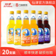 仙津超极爽汽水果味碳酸饮料330ml 20瓶玻璃瓶整箱橙汁味果汁饮品