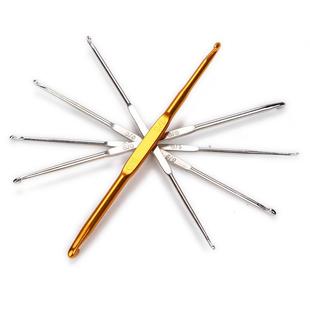 ZQ钩针工具套装手工编织毛线棒针环形针记号扣收纳包铝勾针diy材