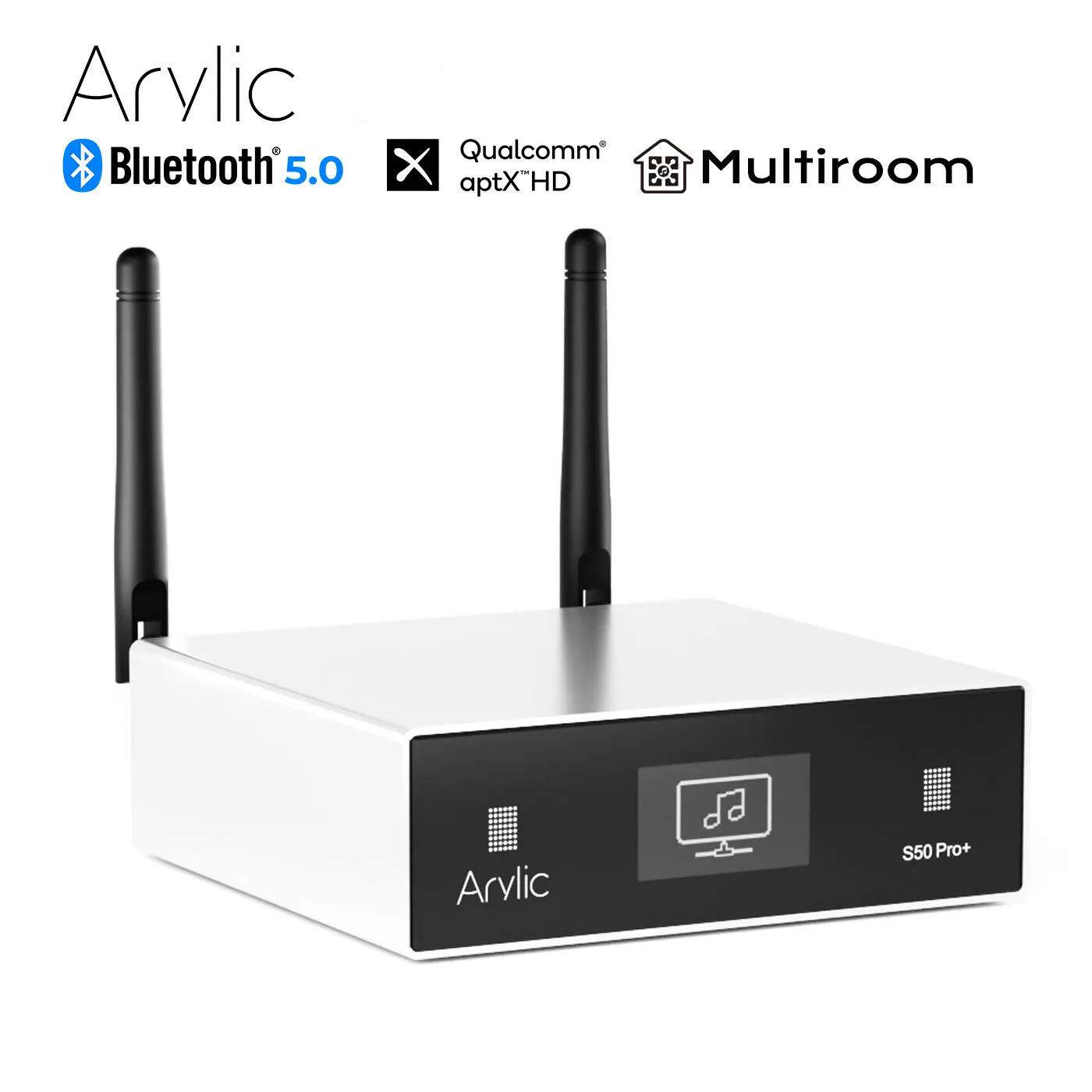 Arylic无线WiFi蓝牙音频接收放大器airplay发烧无损传输dlna跨境