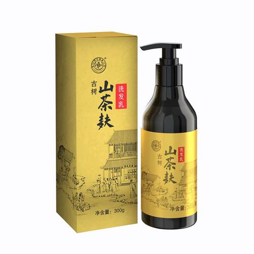 古树小籽山茶籽茶麸洗发水