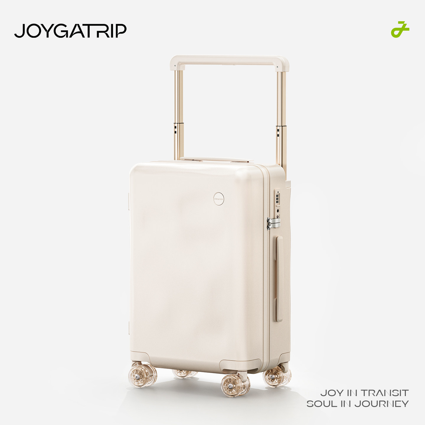 JOYGATRIP宽拉杆行李箱女新款20寸登机箱可拆洗大容量密码旅行箱