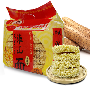 满姨牌淮山/薏仁面饼主食袋装非油炸炒面汤面营养方便煮面880g