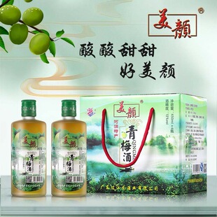 广东河源特产过江龙美颜青梅酒12度半甜型果酒梅子酒450ML/瓶