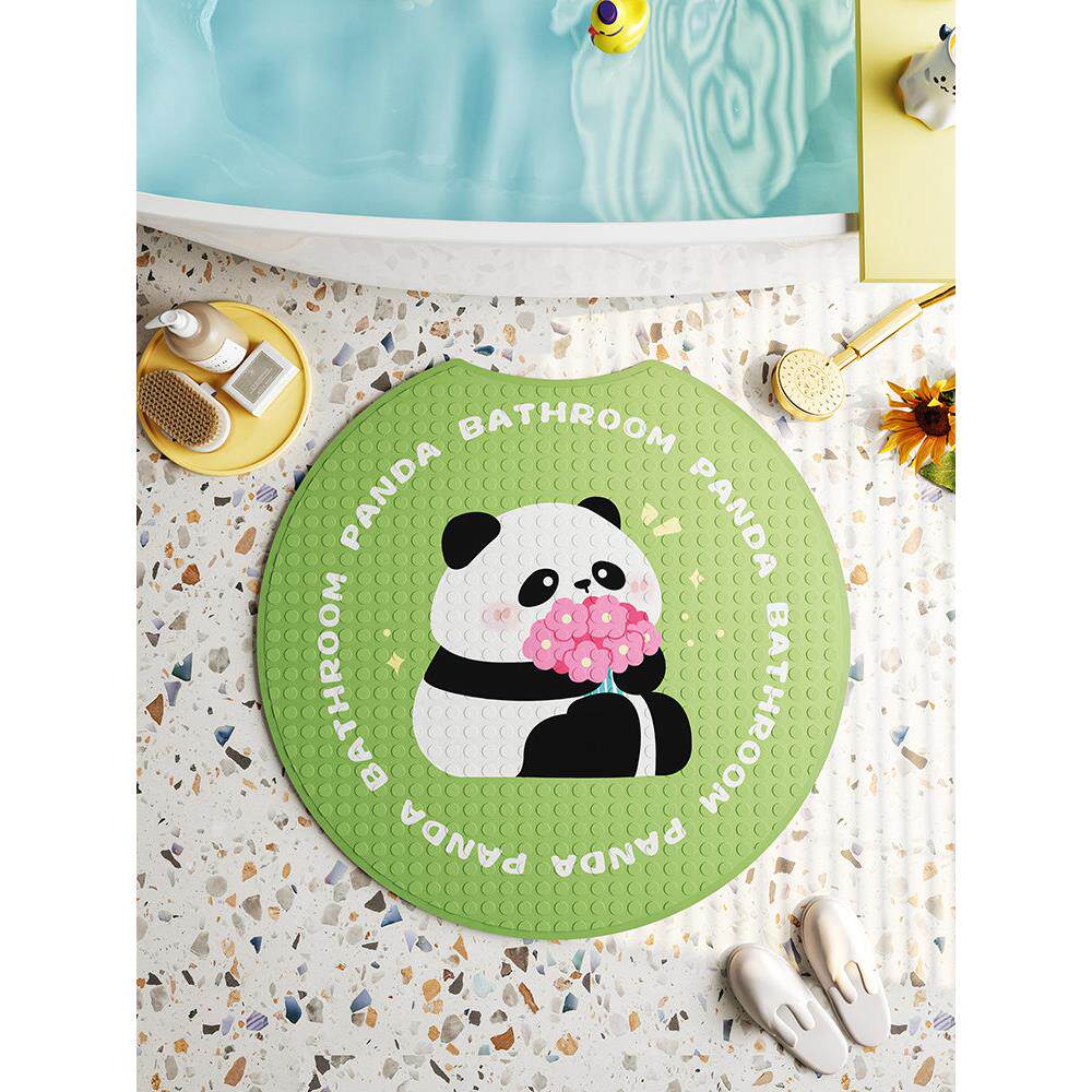 浴室防滑垫吸盘地垫淋浴间卫生间洗澡垫子儿童防摔脚垫子按摩地垫