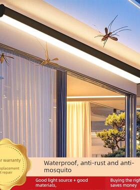 户外长Led墙灯防水庭院阳台户外照明墙灯阳光房超亮露台门头灯