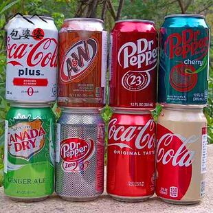 Dr pepper root beer樱桃车厘子可乐树根啤碳酸饮料 零度胡椒博士