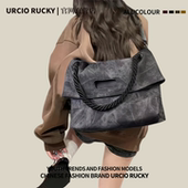 URCIO RUCKY包包女2025新款 大容量托特包百搭通勤单肩斜挎包手提