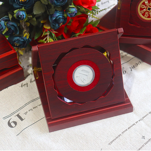 实木纪念币盒金银币盒定做纪念币收藏盒定做纪念币礼品盒四件套