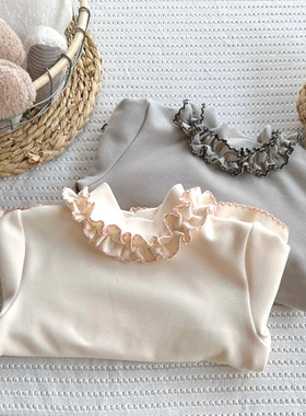 cookie秋冬女童半高领羊绒蛋白针织打底衫韩版洋气儿童打底衫长袖