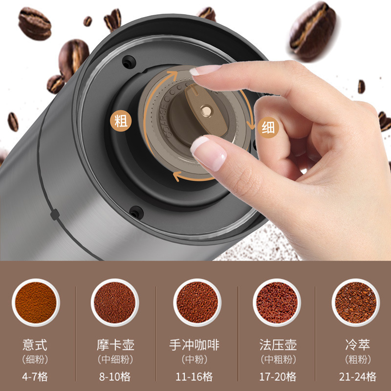 电动咖啡磨豆机全自动意式手冲充