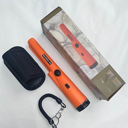 橙色手持金属探测器GP-POINTER探测金银铜铁定位辅助棒