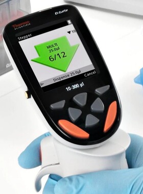 thermo赛默飞E1-Cliptip固定间距电动单道八道十二道移液器移液枪