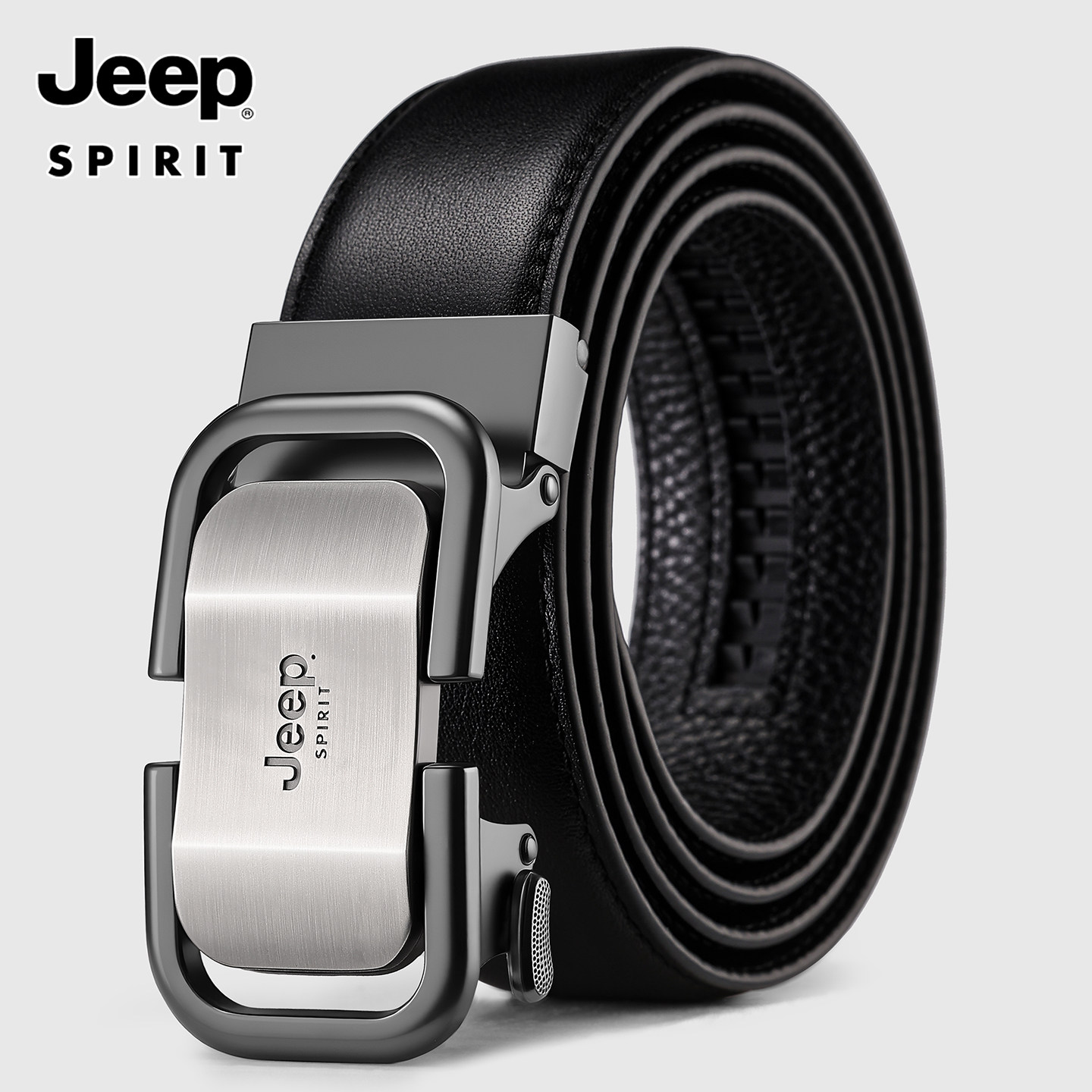 Jeep吉普皮带男头层牛皮休闲简约自动扣男士腰带商务休闲2026新款,服饰配件/皮带/帽子/围巾,腰带/皮带/腰链,淘宝优惠券,粉丝福利购,淘宝优惠卷