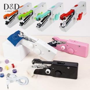 手持电动家用缝纫机 machine小型便携迷你缝纫机 usb充电款 sewing