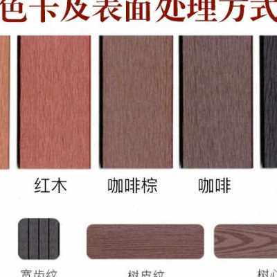 极速厂销爆品塑木围栏庭院木塑围C栏户外护栏地板塑料防腐阳台花