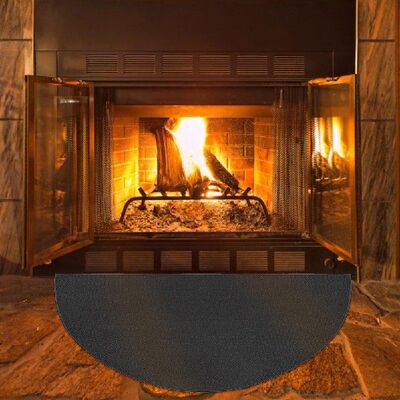 极速Fire Retardant Heat Insulation Half Round QFireplace Car