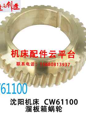 极速沈阳机床配件CW61100B溜板箱铜蜗轮CW6N1125蜗轮数控车床铣床