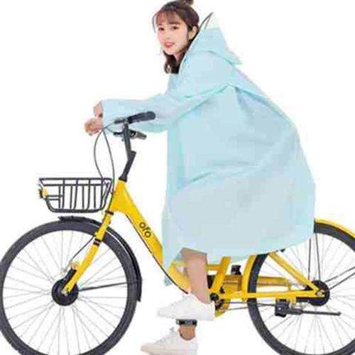 极速带袖子雨衣可爱少女心透气耐磨雨罩便携式男女U款带袖男款轻