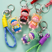 新品 气满满卡通娃娃钥匙扣挂件创意精J致情侣一对书包挂饰汽车 元