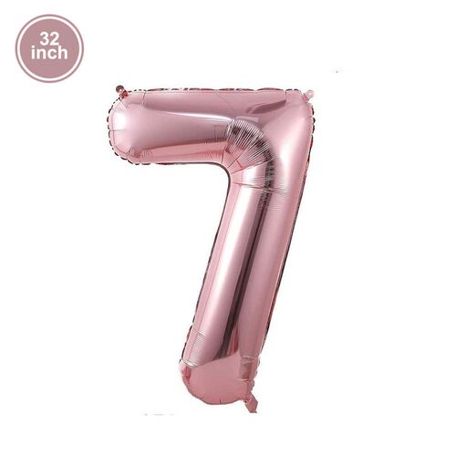 极速Number 7 iBalloon 7 Digit Balloons Seven Blue Figure Gre